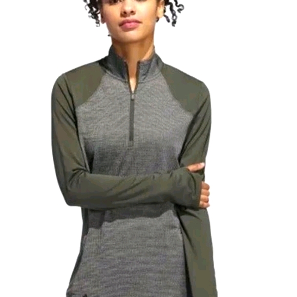 ADIDAS NWTO 1/2 Zip Pullover Women's Small - Picture 2 of 5